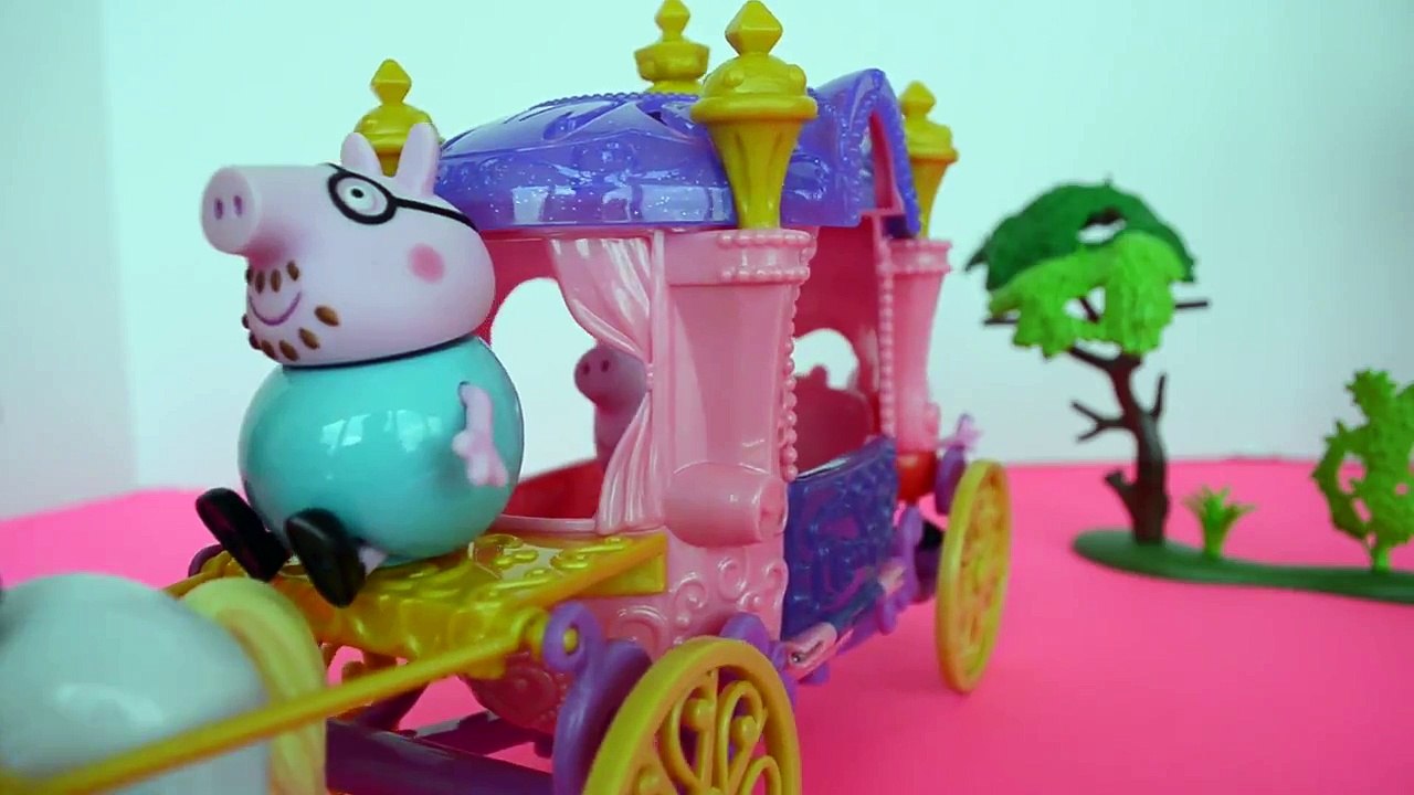 Pig George com Familia Peppa Pig Em Portugues!!! Mamae Pig e seu Sonho de Princesa!!! Toto