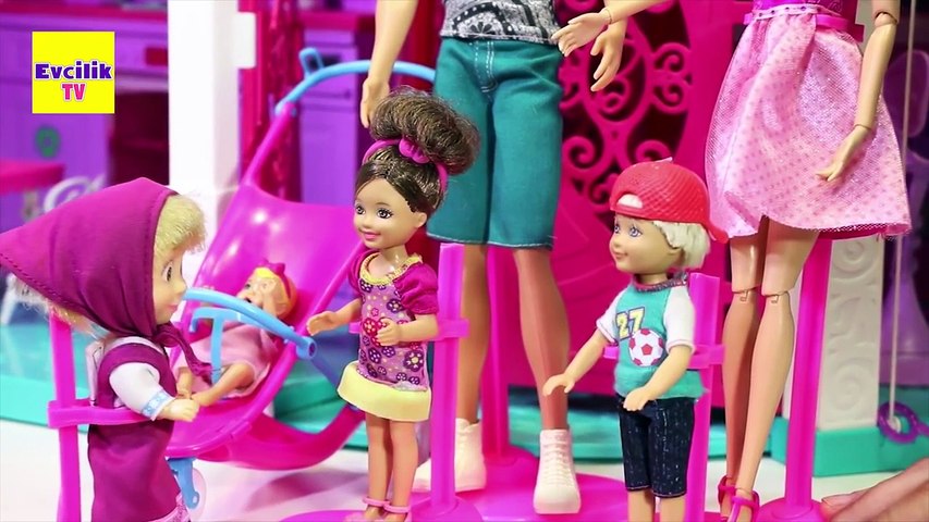 Barbie | Barbie ve Ailesi Maşayı Ağırlıyor | Barbie Türkçe izle | EvcilikTV  - Dailymotion Video