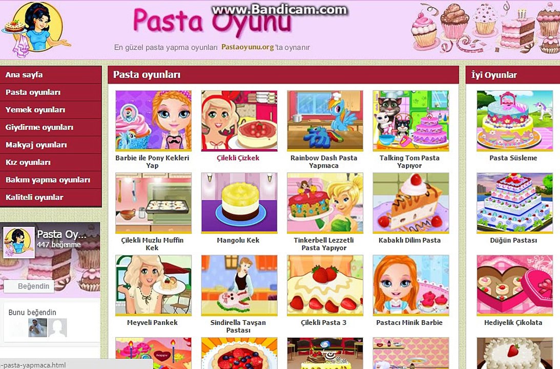 Pastaoyunu.org En Güzel Pasta Oyunları Sitesi