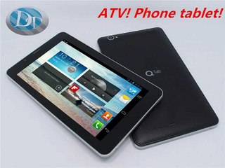 50%discounts!MTK6572 7&#39-&#39-3G Phone Call Q50 Tablet PC GPS Bluetooth WIFI Dualcore Dual Camera  Sim Card Slot phablet  support ATV-in Tablet PCs from Computer