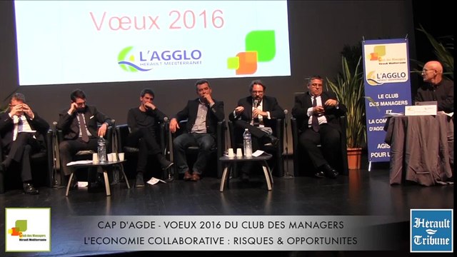 CAP D'AGDE - 2016 - VOEUX DU CLUB DES MANAGERS 2016 1 ° PARTIE