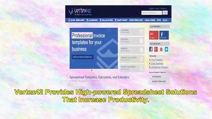 Vertex42 - The Excel Nexus