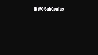 [PDF Download] INWO SubGenius [Read] Full Ebook