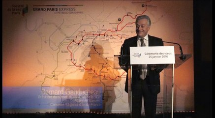 Discours de Bernard Gauducheau, maire de Vanves lors de la cérémonie de vœux de la société du Grand Paris