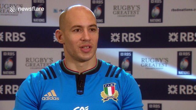 Interview with Italy rugby captain Sergio Parisse