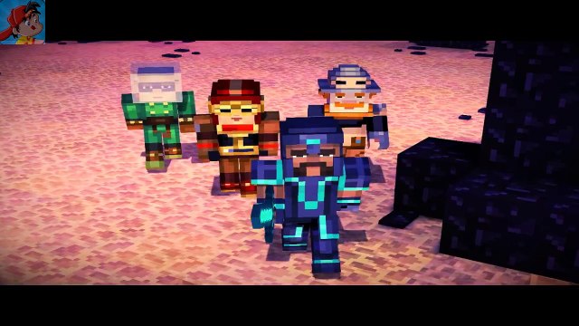 Minecraft: Story Mode (Hikaye Modu) Episode The Last Place You Look Çizgi Film,Çocuklar