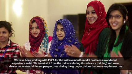 Comments from Aimen Shafique during PYCA Advance Training
