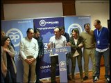Laureano León en rueda de prensa tras Elecciones 20 D