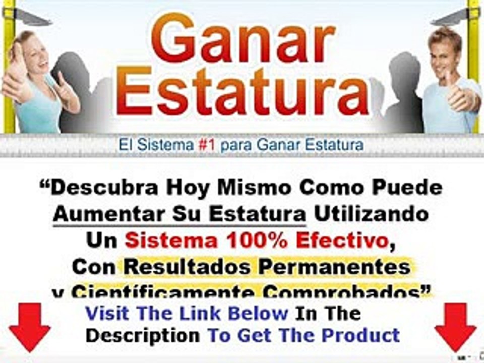 Ganar Estatura Don't Buy Unitl You Watch This Bonus + Discount