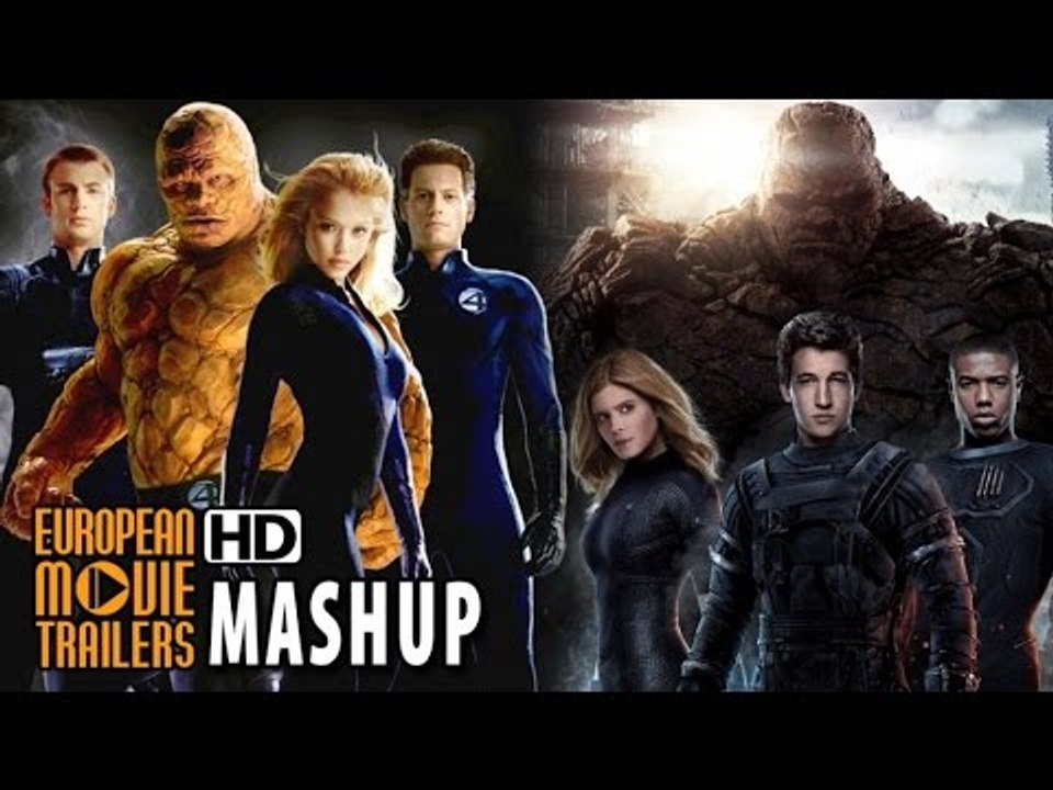 Fantastic Four Character Profiles - Old and New Mashup (2015) HD
