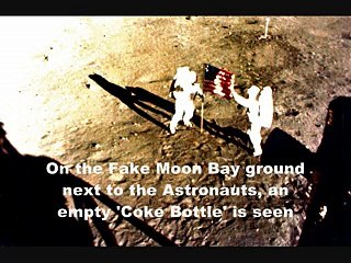 Apollo 11 A Coke Bottle And Drinking Flask Are Seen In Fake Moon Bay