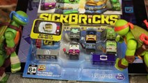 Sick Bricks Toys and Game App Reviewed by Teenage Mutant Ninja Turtles Michelangelo and Leonardo