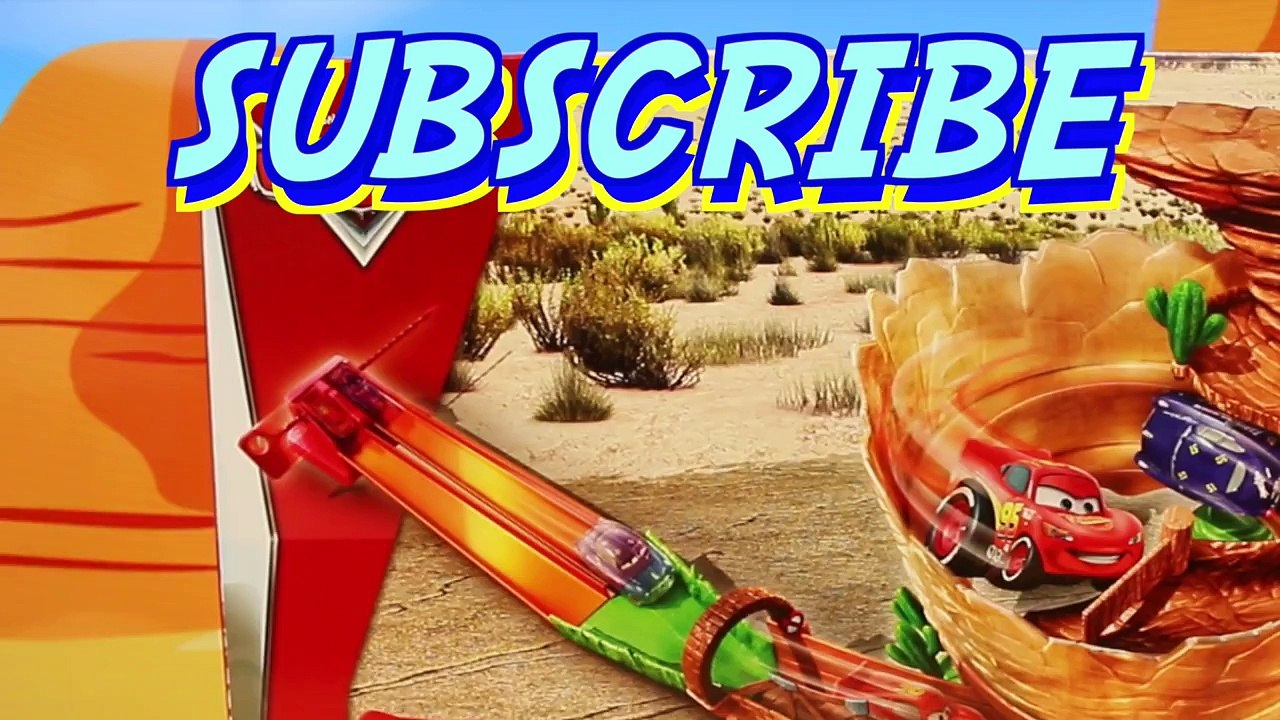 Disney Cars Riplash Racers Lightning McQueen Races The King Willys Butte Rip-a-Around Ridge