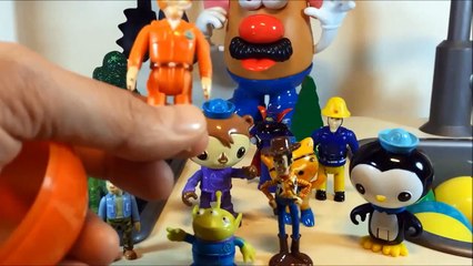 Télécharger la video: surprise eggs oeufs avec des jouets octonauts sam le pompier etc 6 Surprise eggs Fireman Sam Octonauts CBeebies Чебурашка яйцо Huevo Sorpresa FRENCH TOYS