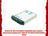 Bater?a de litio recargable compatible para c?mara / videoc?mara digital para: SONY NP FR1