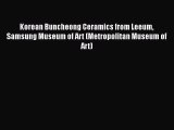 Korean Buncheong Ceramics from Leeum Samsung Museum of Art (Metropolitan Museum of Art) Free
