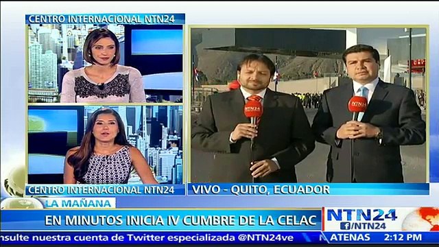 Cumbre de la Celac inicia este miércoles en Ecuador con la participación de delegados y presidentes de la región