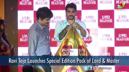 Ravi Teja Launches Special Edition Pack of Lord & Master
