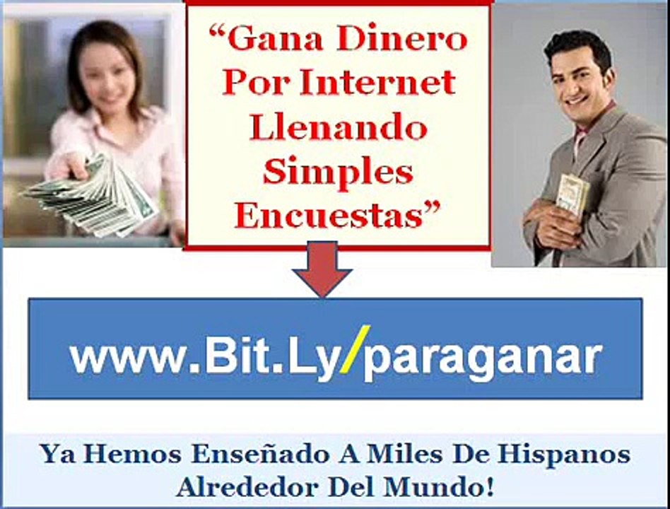 Como ganar dinero por internet - Encuestas remuneradas en español - Ingresos en internet