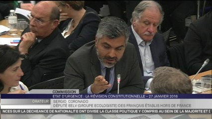 Coronado (EELV) : "Dans les faits, ce seront uniquement les binationaux qui seront concernés par la déchéance de nationalité"