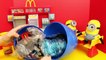 McDonalds Happy Meal Surprise Egg with Play Doh Made French Fries by Despicable Me Minion