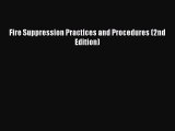 Fire Suppression Practices and Procedures (2nd Edition) Free Download Book