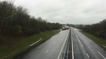 Manifestation des agriculteurs à Etrelles