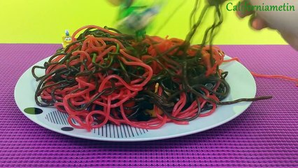 Spaghetti Surprise Peppa Pig Snow White SpongeBob Mickey Mouse Shopkins Ben 10