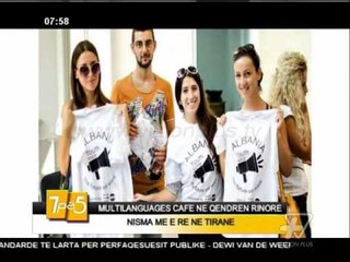 7pa5 - "Multilanguares café"Nisma e re ne Tirane - 27 Janar 2016 - Show - Vizion Plus
