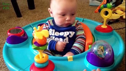 Funny Babies Scared of Toys -