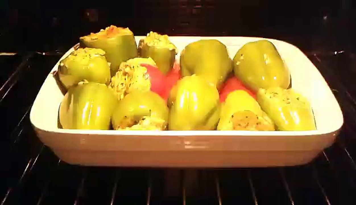 Poivrons farcies a la viande