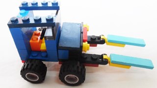 How to build lego forklift / lego city/lego shop/lego toys/lego moc