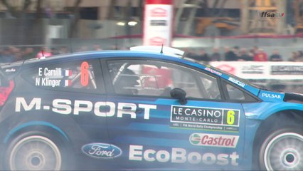 Rallye Monte-Carlo 2016 : Éric Camilli présent au volant d'une Ford WRC