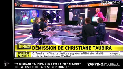 Guillaume Larrivé (LR) : "Christiane Taubira aura été la pire ministre de la Justice de la 5ème République" (vidéo)