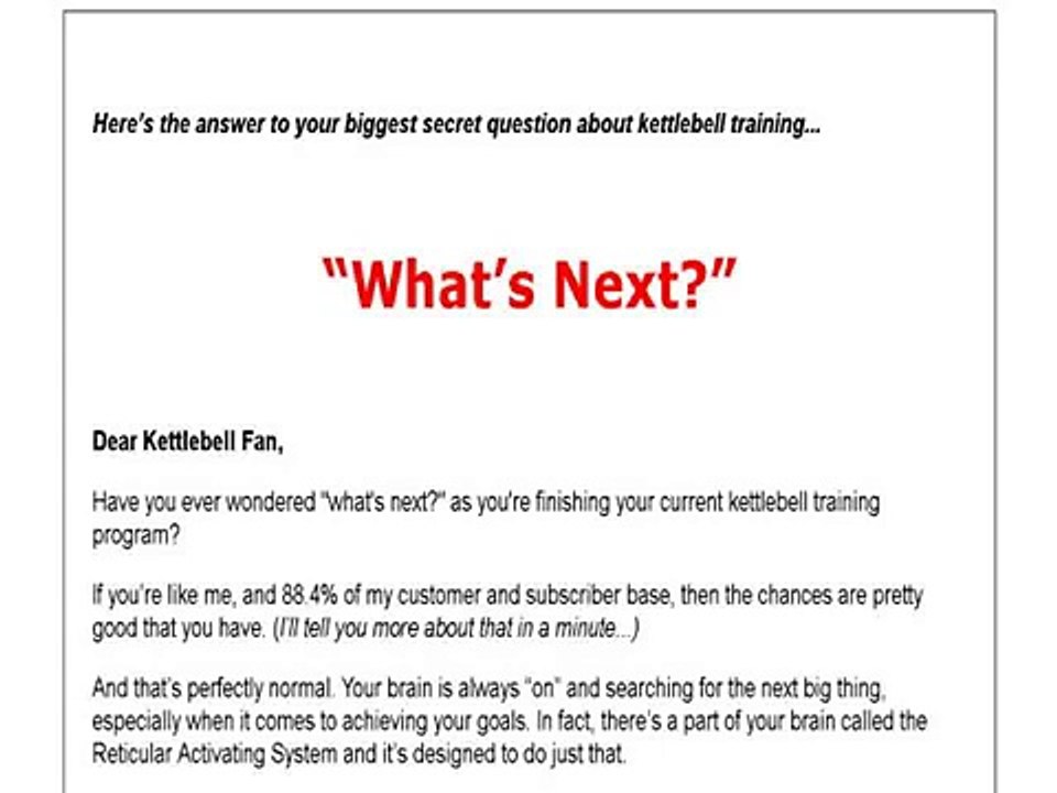 Kettlebell Burn Inner Circle