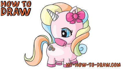 How to draw a Unicorn - Easy step-by-step drawing tutorial