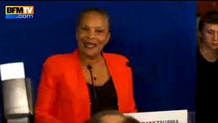 Chrstiane Taubira: "Ce fut pour moi un immense honneur" d'être garde des Sceaux
