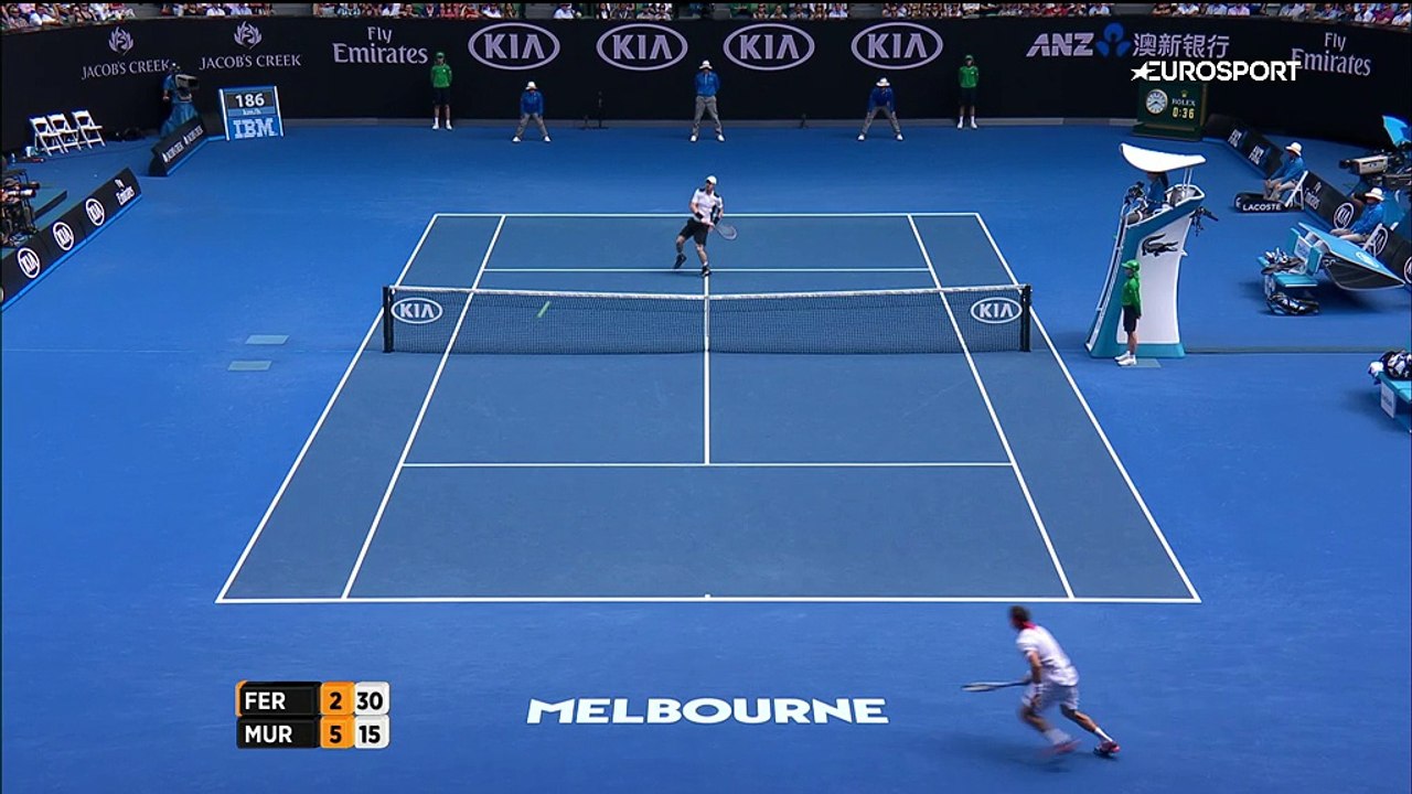 Highlights: Andy Murray v. David Ferrer - Australian Open - 27.01.2016 HD