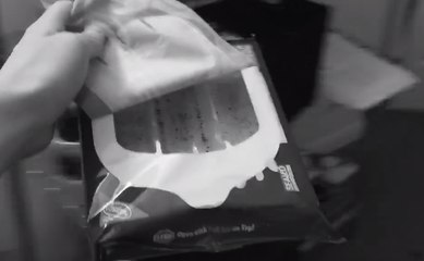 Foodie Bids Farewell to an Empty Cookie Carton