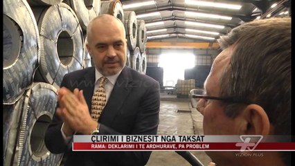 Çlirimi i biznesit nga taksat - News, Lajme - Vizion Plus