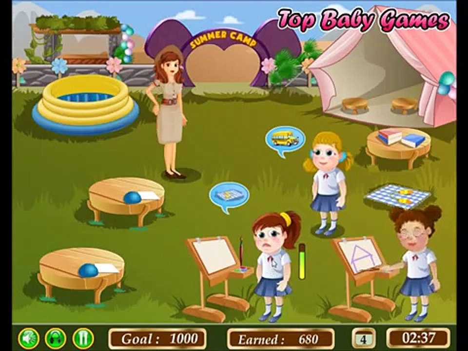 Sofys Summer Camp Kids Movie Gameplay # Play disney Games # Watch Cartoons