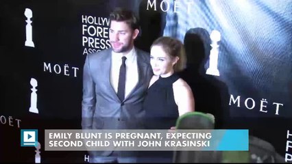 Emily Blunt Is Pregnant, Expecting Second Child with John Krasinski