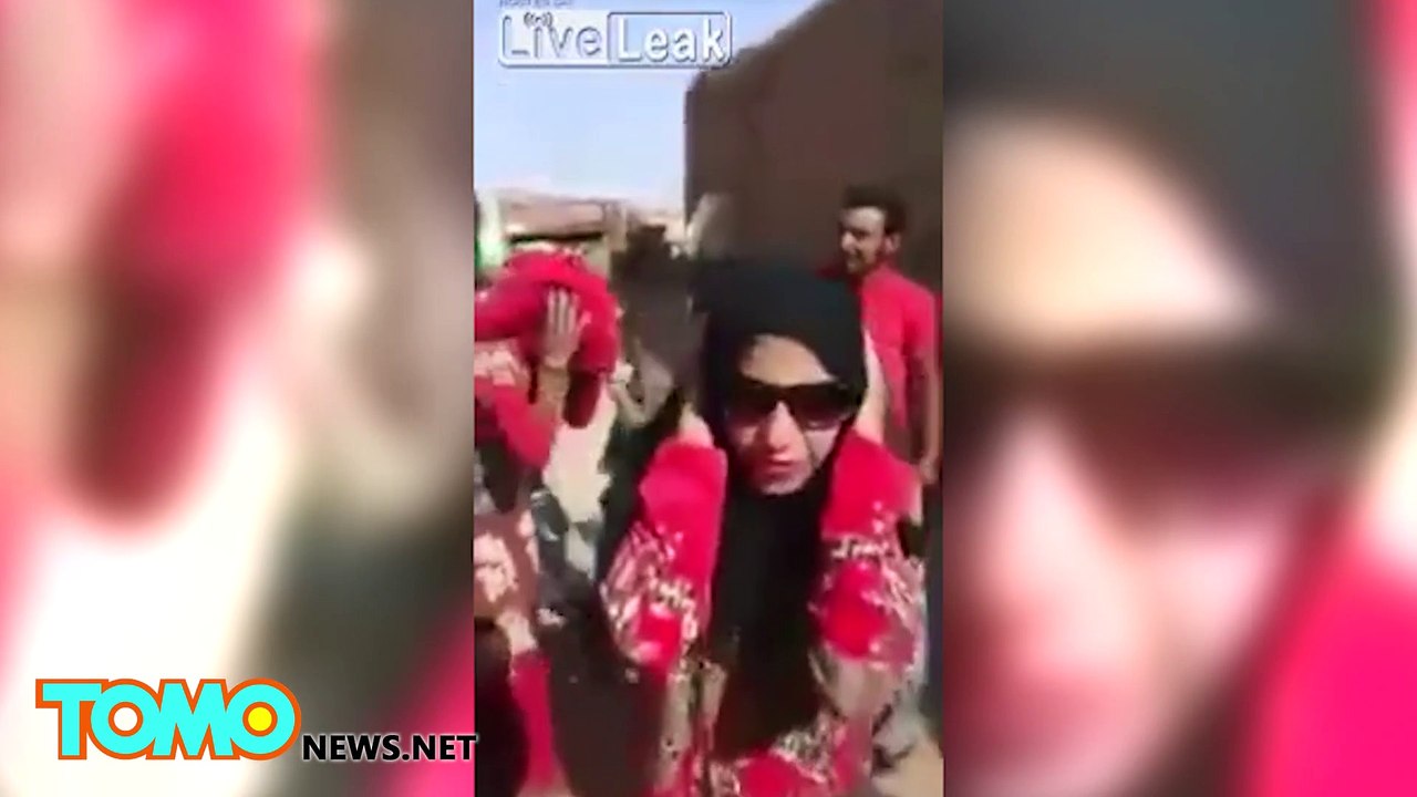 Accidental shooting: Idiot firing AK-47 at Iraqi wedding blows mans head off - TomoNews