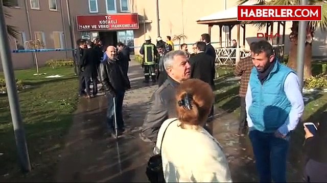Kocaeli Mahkeme Binasında Çamaşır Suyu ve Tuz Ruhu Paniği