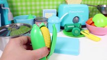 Toy Food Deluxe Slice and Play Food Set Toy Cutting Food Kitchen Cooking Set Play Food Videos