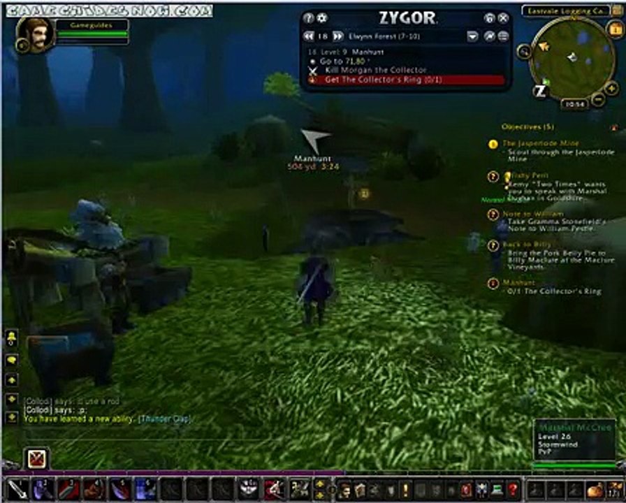 WoW Zygor Guides-Human,Warrior 34