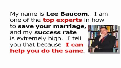 Save The Marriage System Review