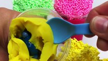 Ice Creams Surprise Eggs Frozen Minions Masha and The Bear Disney Princess Play Doh Ice Creams