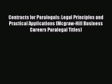 Contracts for Paralegals: Legal Principles and Practical Applications (Mcgraw-Hill Business