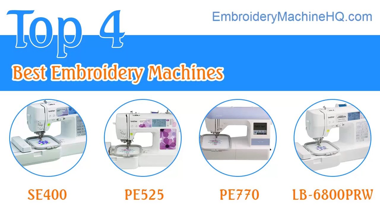 Best embroidery machine of the year 2016